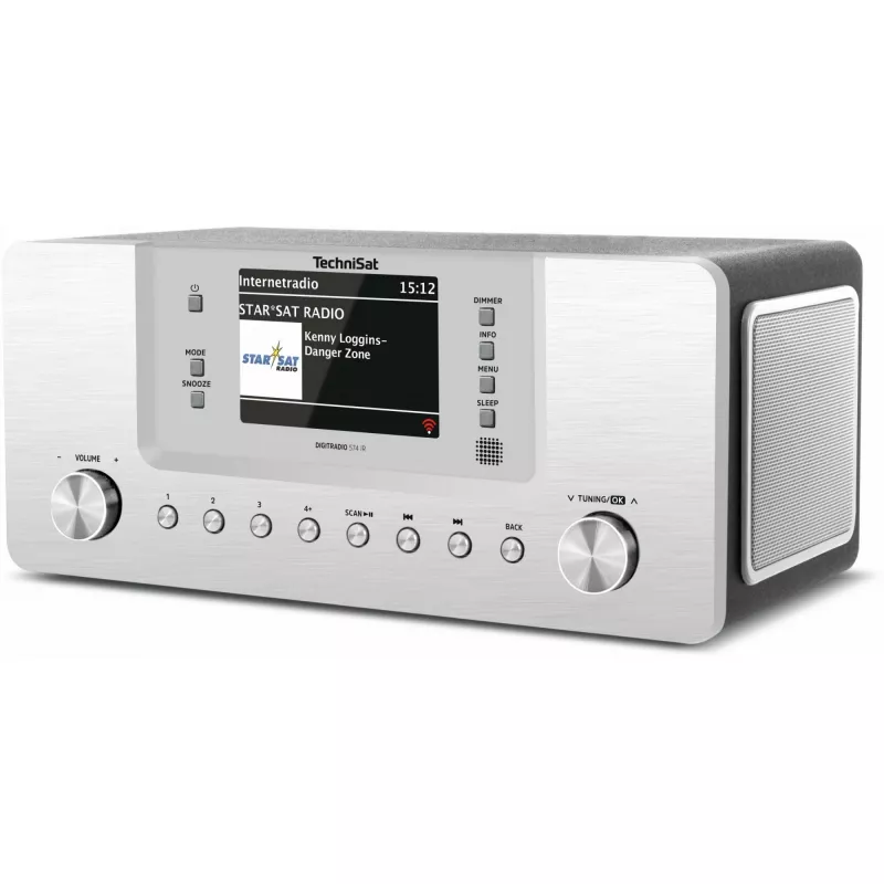 TechniSat DigitRadio 574 IR - audio systém - 2 x 5 wattov - strieborný (0001/2951)