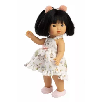 Bábika 28 cm Llorens s realistickými črtami a mäkkým telom, model 28040