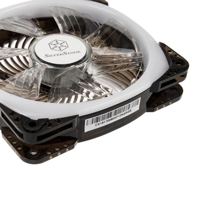SilverStone SST-AP124-ARGB 120mm ARGB ventilátor do skrine - čierny