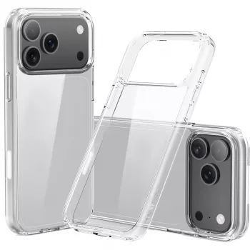 Nevox StyleShell SHOCKFlex puzdro pre iPhone 17 Pro, priehľadné