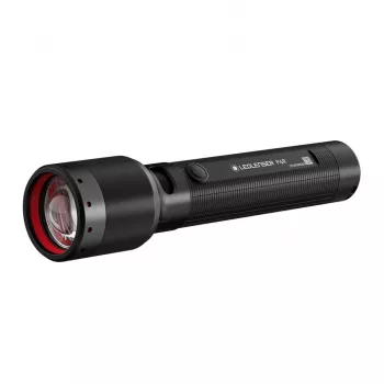 Ledlenser P6R čierna ručná baterka LED