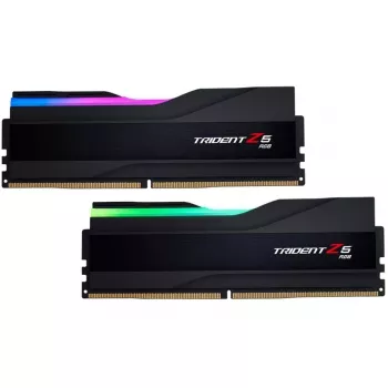 DIMM 32 GB DDR5-7600 (2x 16 GB) Dual-Kit, operačná pamäť čierna, F5-7600J3646G16GX2-TZ5RK, Trident Z5 RGB, INTEL XMP