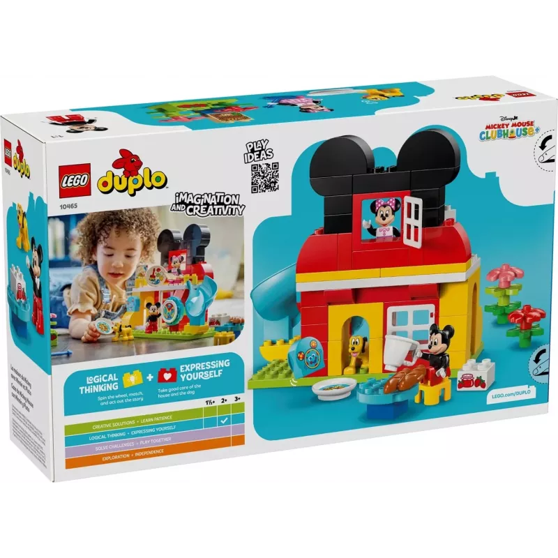 LEGO DUPLO 10465 Mickey Mouse klubovňa s Minnie a Plutom
