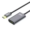 USB kábel UNITEK Y-271 5 m USB 2.0 sivý