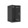 Nástenný rack LANBERG WF10-2309-10B 9U, 469×280×310 mm, hĺbka 10 palcov, čierna, IP20