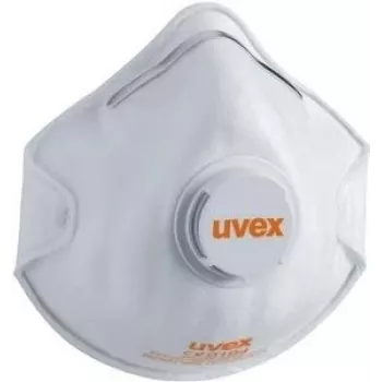 Respirátor UVEX silv-air classic 2210 FFP2 s ventilom — balenie 15 ks