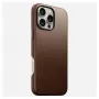 Puzdro na telefón Nomad NM01389385 pre iPhone 16 Pro Max, 17,5 cm (6,9 palcov), hnedé, hliník/PC/mikrovlákno/koža
