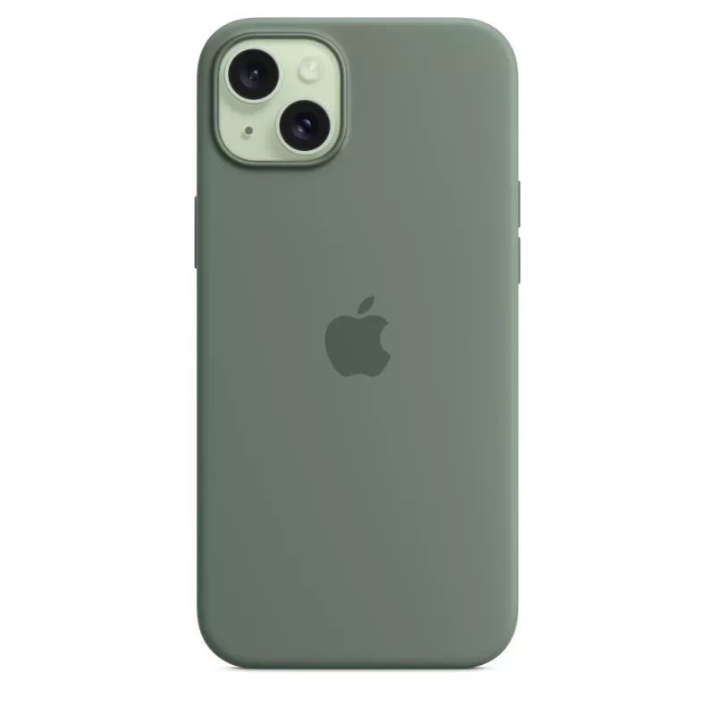 Apple iPhone 15 Plus silikónové puzdro s MagSafe - Cypress