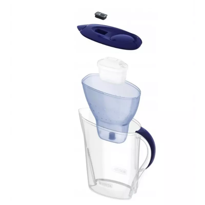 Filtračná kanvica BRITA Marella 2,4 l s 3 kartušami Pure Performance, Maxtra Pro, modrá