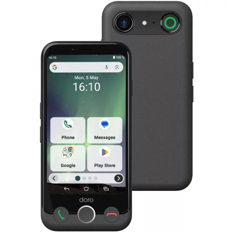 Smartphone Doro Aurora A10 4.5 palca 4GB 64GB čierna