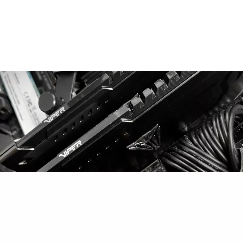 Patriot Viper Steel PVS464G320C6K DDR4 64GB (2x32GB) 3200MHz CL16 288-pinová DIMM pamäťová sada pre stolné počítače, XMP 2.0