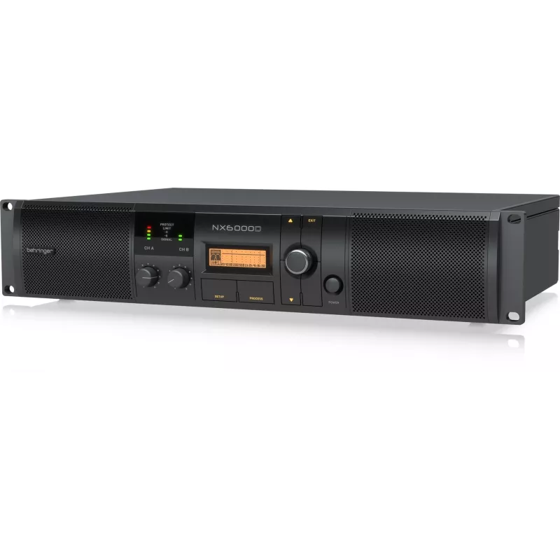 Behringer NX6000D audio zosilňovač 2.0 kanály home čierna