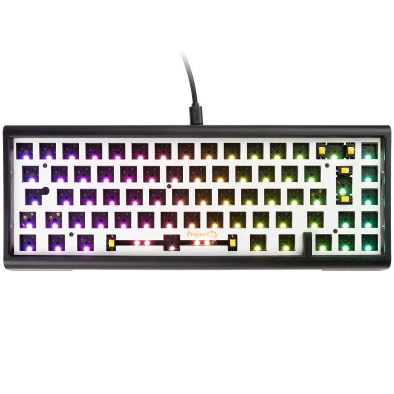 Ducky Tinker 65 Barebone klávesnica herná USB nemecká čierna