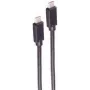 USB-C kábel ShiverPeaks BS13-62015 — USB4/USB 3.2 Gen 2x2 dátový a nabíjací kábel 100W, 0,5 m