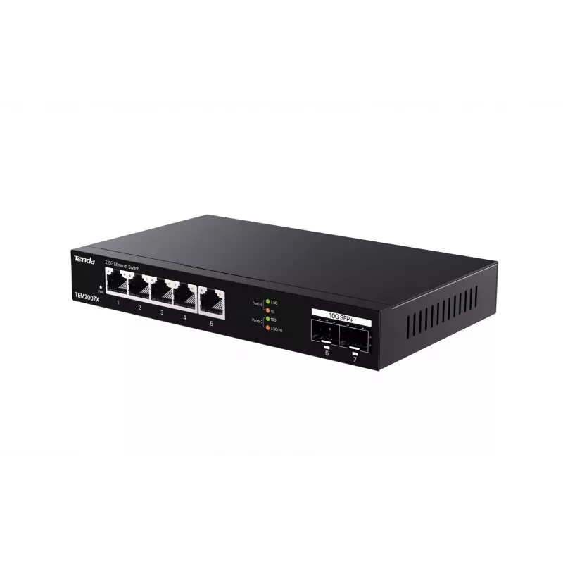 Tenda TEM2007X sieťový switch 2.5G Ethernet 5 portov