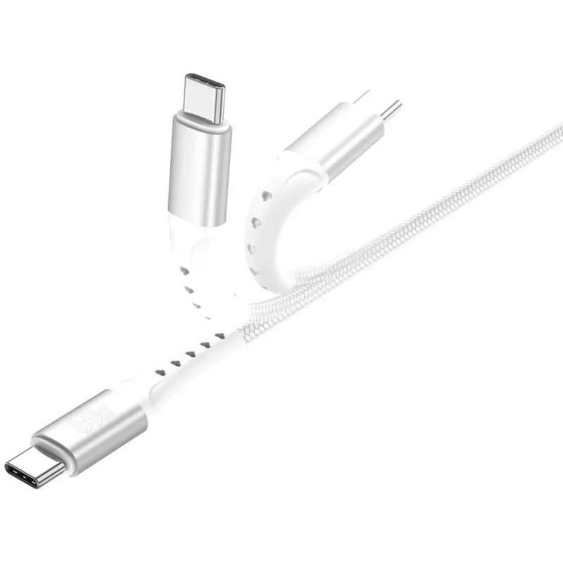 USB kábel 4smarts 541452 1,5 m USB-C biely 0,48 Gbit/s