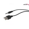 2-pásmový PC reproduktor Audiocore AC870 B — 3 W RMS, káblové USB napájanie, 3,5 mm vstup, 2.0 kanály