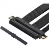Riser kábel SilverStone SST-RC05-220 PCIe 4.0 x16, 22 cm, čierna