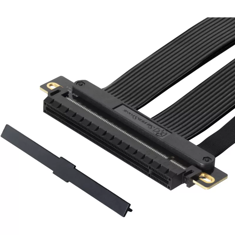 Riser kábel SilverStone SST-RC05-220 PCIe 4.0 x16, 22 cm, čierna