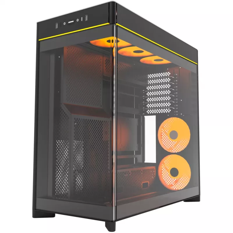 Montech HS02 PRO Midi Tower čierna
