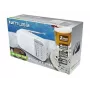 Prenosné rádio Muse M-025 RW — analógové UKW/MW, biele, na batérie, externá anténa