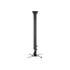 Stropný držiak projektora Edbak PMV300W, max. 30 kg, 1000-1700 mm, biely
