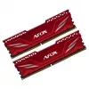Desktop DDR4 RAM AFOX Gaming 2x8GB 3200MHz CL16 XMP2 1,35 V (16 GB Kit, červená)