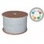 Sieťový kábel Q-LANTEC KIF6PVC305Q Cat.6A F/UTP 305m sivý, 23 AWG lanko, PVC plášť, 250 MHz