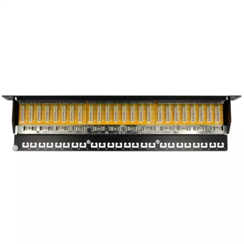 Patch panel DeLOCK 43300 1U RJ-45 sivý