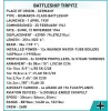 COBI 4839 Historical Collection stavebnica z kociek bojová loď Tirpitz, 2810 prvkov, 1:300