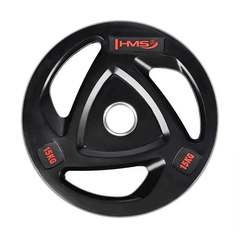 HMS Fitness TOX15 1 ks olympijská pogumovaná kotúč