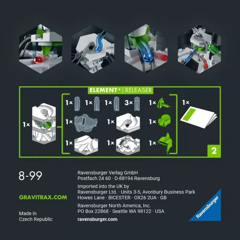 Ravensburger GraviTrax PRO Element Releaser guličková dráha (27486)