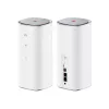 ZTE G5 Max dual-band WLAN router 802.11ac – 5G, Dual-SIM, 1x 2,5GbE, USB‑C, 48V, biely