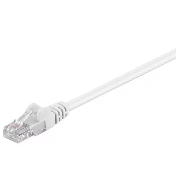 Wentronic Goobay CAT 5e Patch kábel, U/UTP, Biela, 7,5 m - CCA medená zmes (68510)