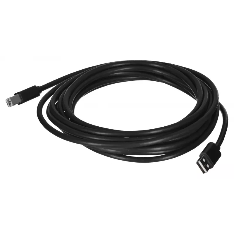UNITEK Y-C421GBK USB kábel 5 m USB 2.0 USB A USB B čierny