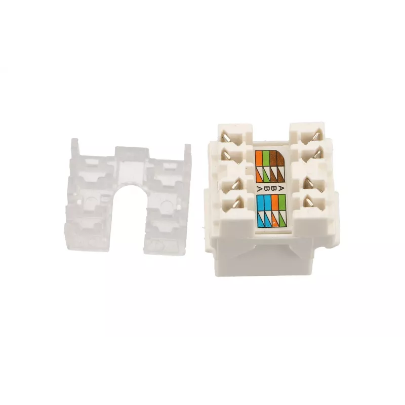 Extralink EX.9540 káblový konektor RJ45 biely plast