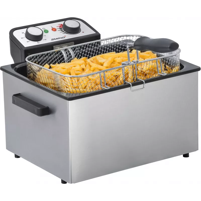 Fritéza Steba DF 300 Double 5 L 3000 W čierna nerez