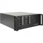 Rackmount skriňa INTER-TECH IPC 4U-4508 čierna — 4U serverové/PC puzdro, Rackmount
