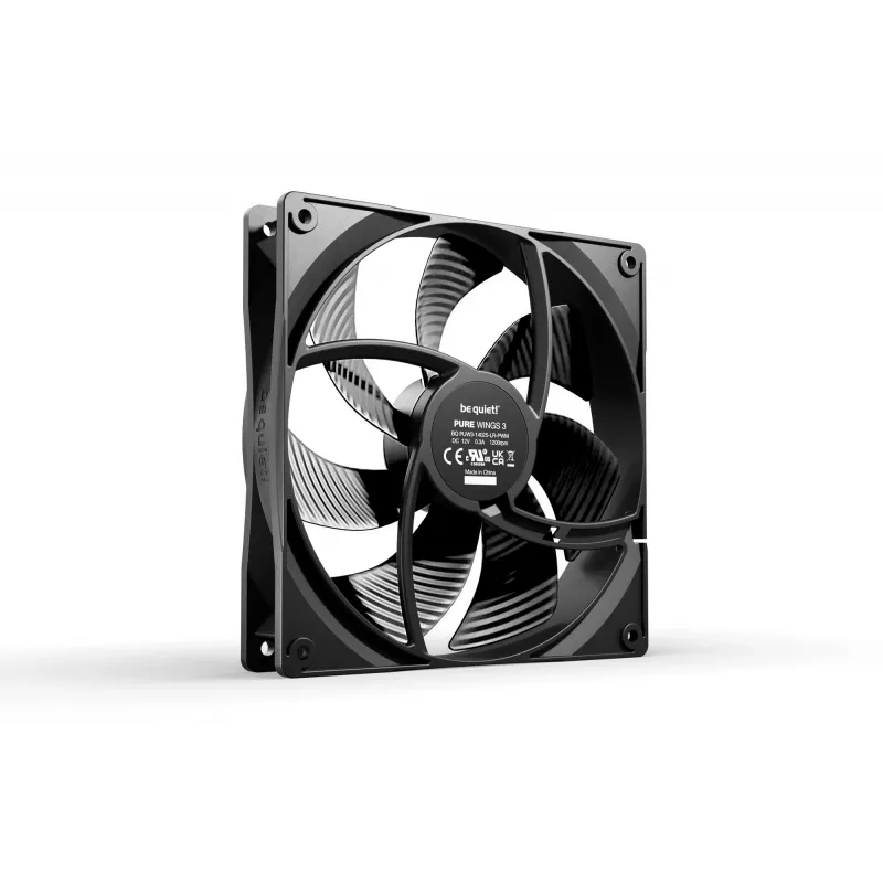be quiet! Pure Wings 3 140mm PWM ventilátor do skrine počítača 14 cm čierny 1 ks