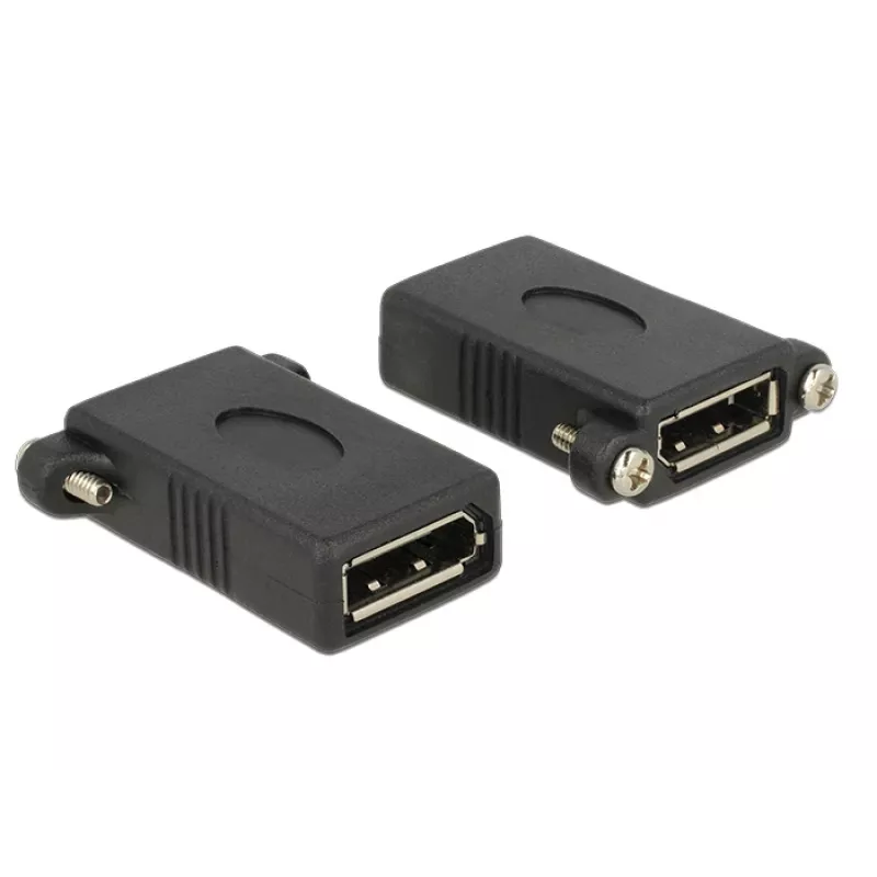 DisplayPort adaptér DeLOCK DisplayPort 1.1 F-F čierny
