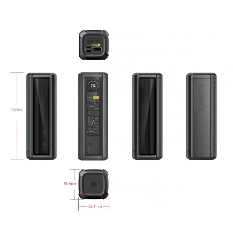 Xiaomi 212W HyperCharge power banka 25000mAh GL