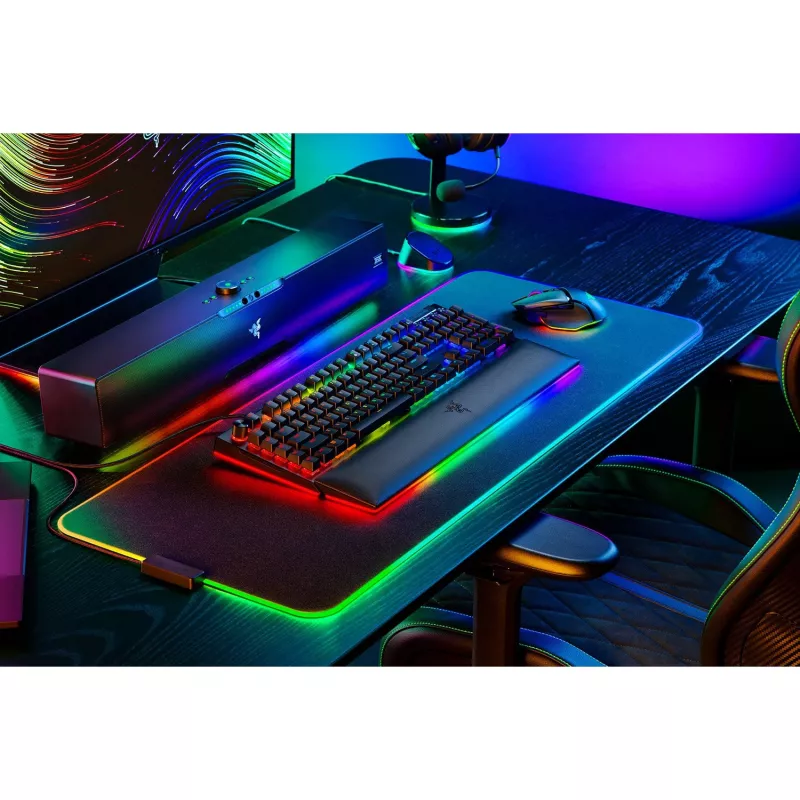 Razer BlackWidow V4 Pro klávesnica herná USB QWERTZ nemecká čierna