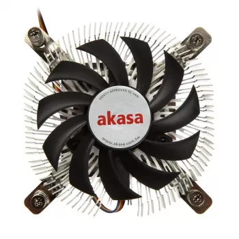 Akasa AK-CC7129BP01 počítačový chladiaci systém procesorový chladič 7,5 cm