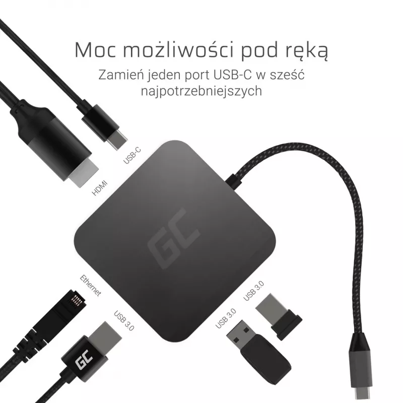Dokovacia stanica pre notebook Green Cell AK61