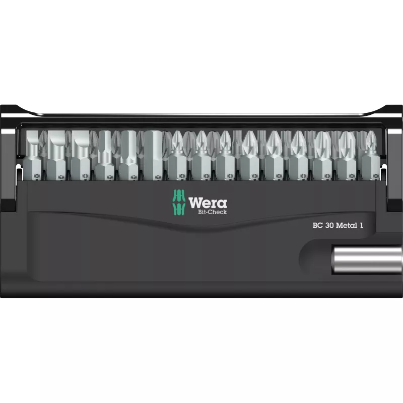 Sada bitov do skrutkovača Wera BC 30 Metal 1