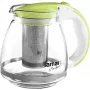 Sklenená kanvica Lamart LT7028 zelená transparentná 13 cm priemer 155 mm výška