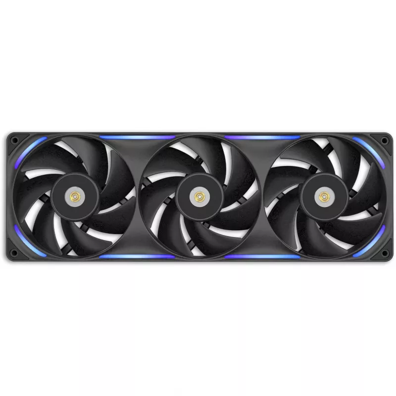 NZXT Performance F360X RGB ventilátor do skrinky, 360 mm, jednoduchý rám, čierny