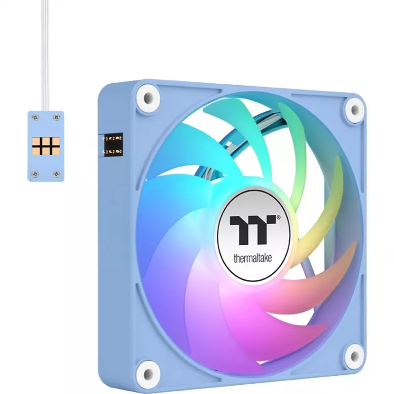 Thermaltake CT140 EX ARGB 140mm skriňový ventilátor 3 balenie - Hydrangea modrá