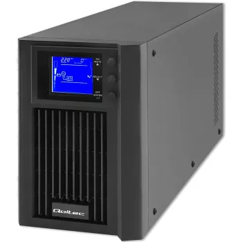 Záložný zdroj QOLTEC 53981 On line 2kVA, kapacita 2000 VA