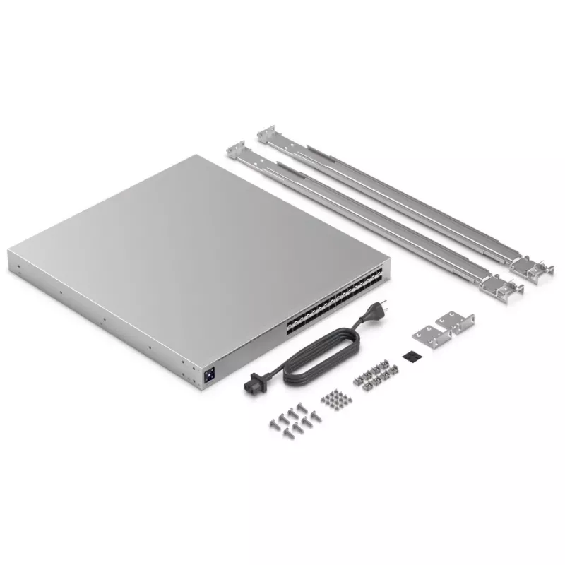 Ubiquiti UniFi Pro XG Aggregation Managed L2/L3 1U sivá